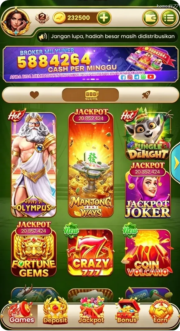 komedi77 Preview - Resmi Unduh